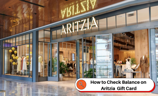 aritzia gift card check balance