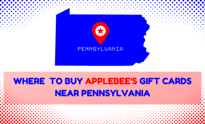 Where To Buy Applebee's Gift Cards Near Pennsylvania