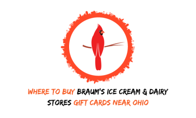 Where To Buy Braum's Ice Cream & Dairy Stores Gift Cards Near Ohio