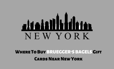 Where To Buy Bruegger's Bagels Gift Cards Near New York