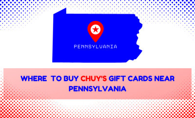 Where To Buy Chuy’s Gift Cards Near Pennsylvania