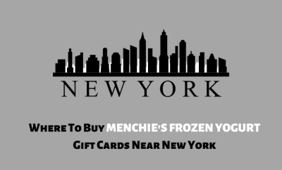 Where To Buy Menchie's Frozen Yogurt Gift Cards Near New York