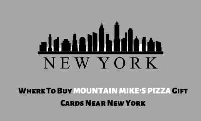 Where To Buy Mountain Mike's Pizza Gift Cards Near New York