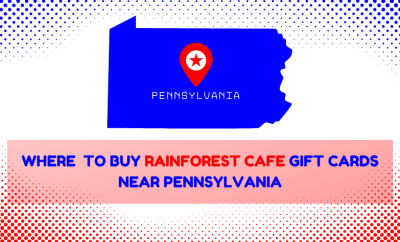 Where To Buy Rainforest Cafe Gift Cards Near Pennsylvania