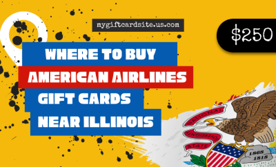 where to buy American Airlines gift cards near Illinois