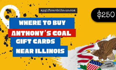 where to buy Anthony’s Coal gift cards near Illinois