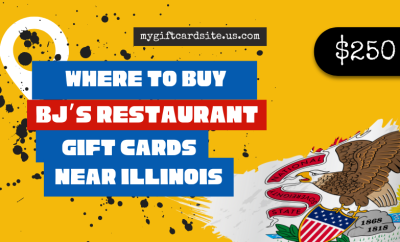 where to buy BJ’s Restaurant gift cards near Illinois