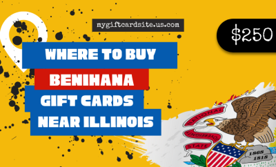 where to buy Benihana gift cards near Illinois