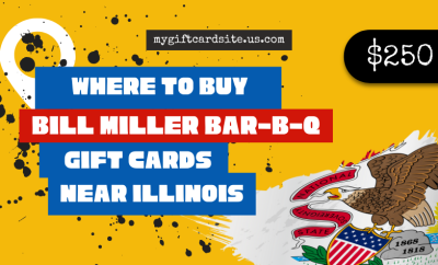 where to buy Bill Miller Bar-B-Q gift cards near Illinois