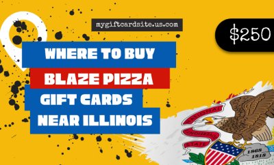 where to buy Blaze Pizza gift cards near Illinois