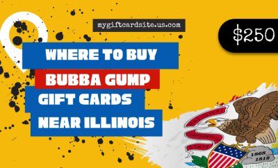 where to buy Bubba Gump gift cards near Illinois