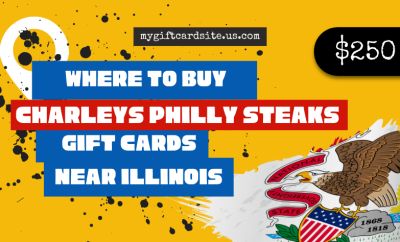 where to buy Charleys Philly Steaks gift cards near Illinois