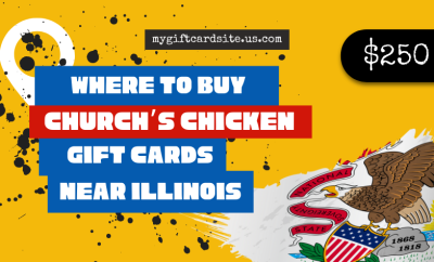 where to buy Church’s Chicken gift cards near Illinois