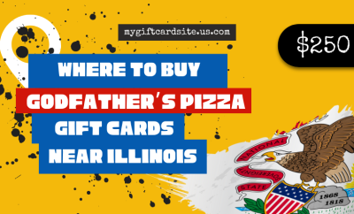 where to buy Godfather’s Pizza gift cards near Illinois