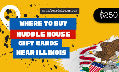 where to buy Huddle House gift cards near Illinois