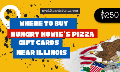 where to buy Hungry Howie’s Pizza gift cards near Illinois