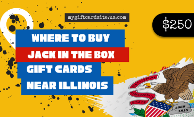 where to buy Jack in the Box gift cards near Illinois