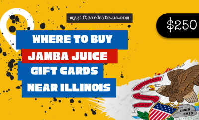 where to buy Jamba Juice gift cards near Illinois