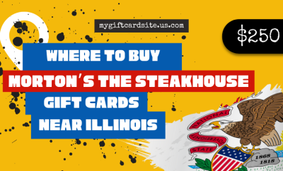 where to buy Morton’s The Steakhouse gift cards near Illinois