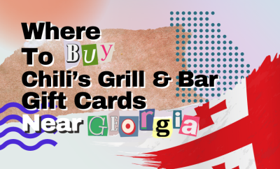 Where To Buy Chili’s Grill & Bar Gift Cards Near Georgia