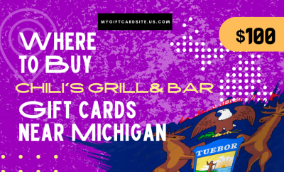 Where To Buy Chili’s Grill & Bar Gift Cards Near Michigan