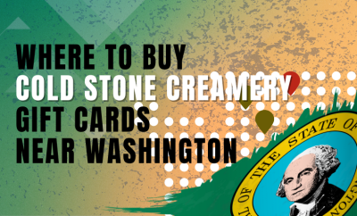 Where To Buy Cold Stone Creamery Gift Cards Near Washington