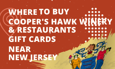 Where To Buy Cooper's Hawk Winery & Restaurants Gift Cards Near New Jersey