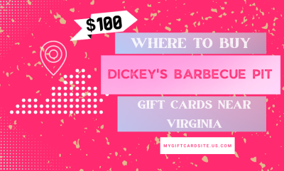 Where To Buy Dickey’s Barbecue Pit Gift Cards Near Virginia