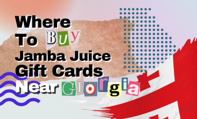 Where To Buy Jamba Juice Gift Cards Near Georgia