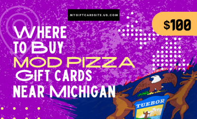 Where To Buy MOD Pizza Gift Cards Near Michigan