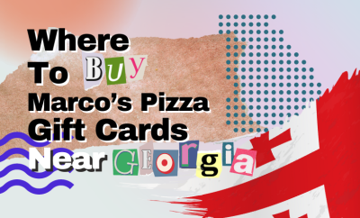 Where To Buy Marco’s Pizza Gift Cards Near Georgia