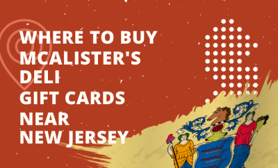 Where To Buy McAlister's Deli Gift Cards Near New Jersey