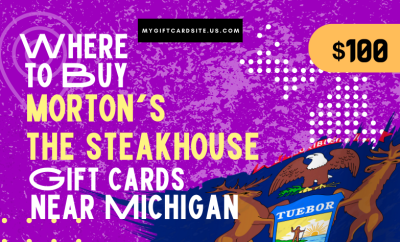 Where To Buy Morton’s The Steakhouse Gift Cards Near Michigan