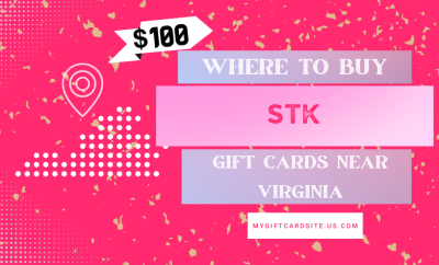 Where To Buy STK Gift Cards Near Virginia