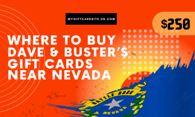 where to buy Dave & Buster’s gift cards near Nevada