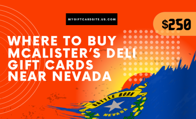 where to buy McAlister’s Deli gift cards near Nevada